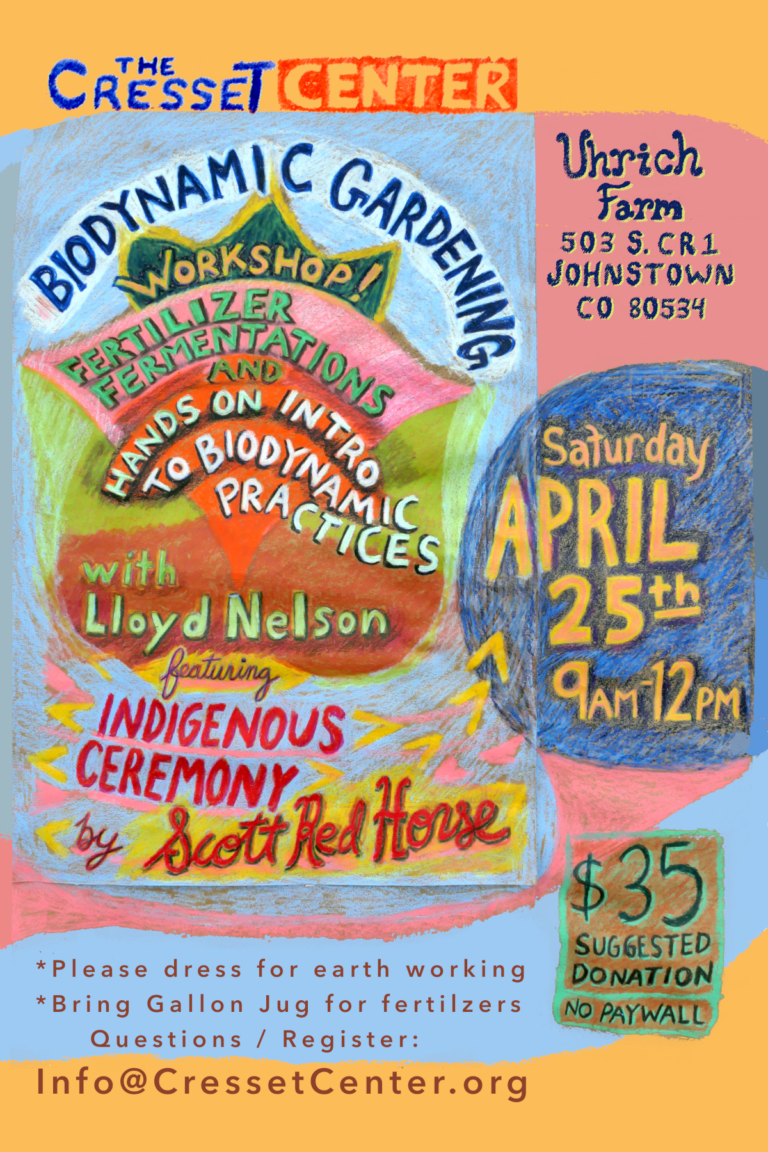 Biodynamic Gardening Workshop + Indigenous Ceremony